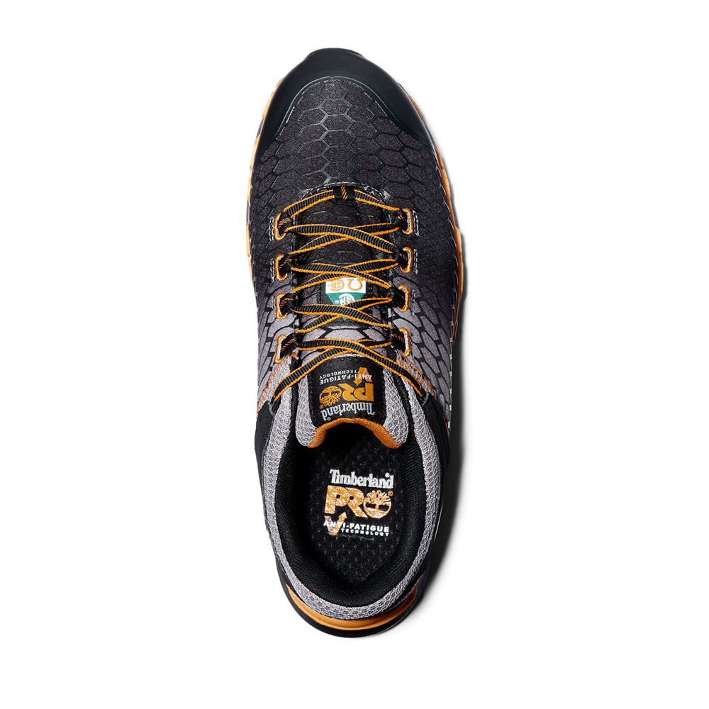 Zapatillas Timberland Hombre Pro® Powertrain Sport Alloy Toe Work Gris/Negras - Chile YVH-417308